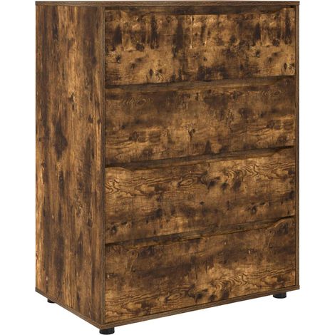 Storage Cabinets Smoked Oak 80 x 48 x 105 cm Engineered Wood vidaXL