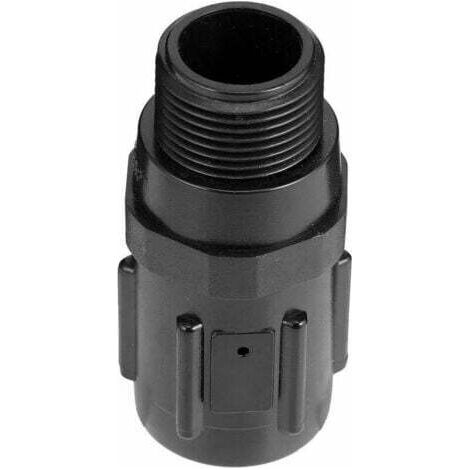 Garden Pressure Regulator - 20 Psi (Black) 3/4 Pipe Thread Drip Irrigation Pressure Reducing Valve for Farm Garden Irrigation