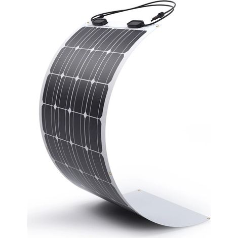 Renogy Flexible Solar Panel 100 Watt, 240Â¡Ã£ Ultra Flexible 100W Solar Panel 12 Volt for Marine RV Cabin Van Car Uneven Surfaces Off-Grid Essentials (1/5)