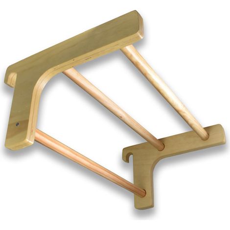 Bituxx Klimmzugstange für Sprossenwand Kletterwand Turnwand Klettergerüst Turngerät bis 120Kg (1/5)