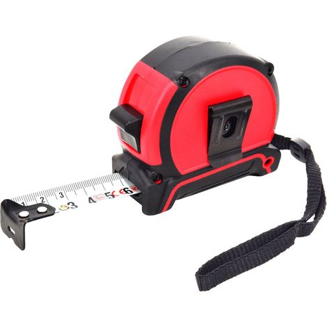 Mètre ruban awtools miara zwijana 8m verrouillage sangle poignet (1/3)