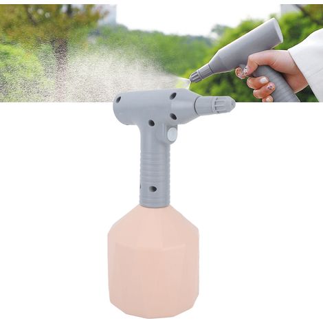 Tragbare elektrische Gießkanne, Bewässerungsgerät für den Hausgarten, automatische Gießkanne, Desinfektionssprüher, rosa. (1/5)