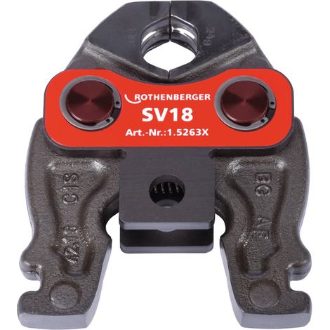 ROTHENBERGER Mordaza de prensado Compact SV18 - 015263X