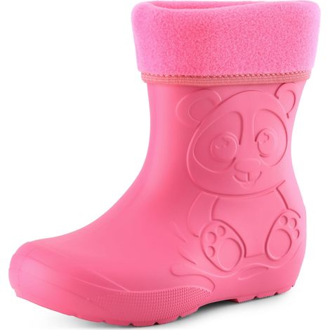 Ladeheid Bottes de Pluie en EVA Unisexe Enfant Fille Garçon LA-CA-11 (Rose, 22/23 EU) (1/5)