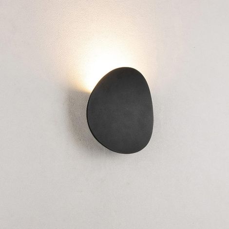 7W LED-Wandleuchte für den Innen- und Außenbereich, Schutzart IP65, moderne Wandleuchte aus Aluminiumlegierung, warmweißes Licht 3000K, geeignet für Balkone, Gärten, Gewächshäuser, Straßen, Garagen, s