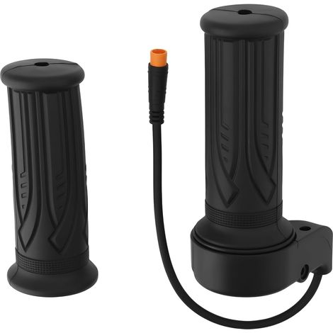Accélérateur à Rotation Complète pour Vélo électrique 3 Broches Gauche/Droite 12-72 V Compatible avec Contrôleurs étanches 230 Mm (1/5)