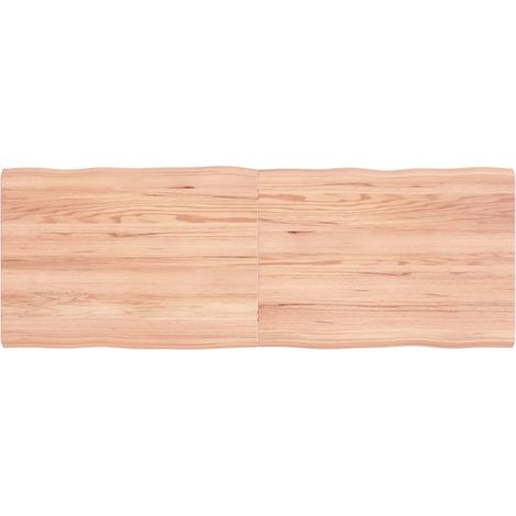Dessus de table bois massif traité bordure assortie (1/5)