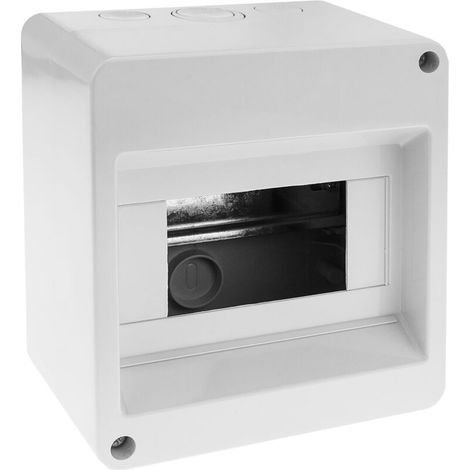Boîtier de surface d'automatisation électrique pour 6 modules en plastique ABS de 18 mm (1/5)