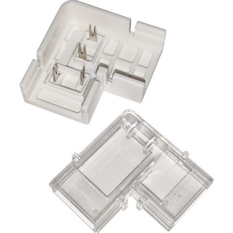 Connecteur d'angle 90° pour bandes LED 220V