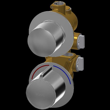 KWC Funktionsblock, F5, Thermostat, Hydraulisch, Steckanschluss, 2030063078 (1/2)