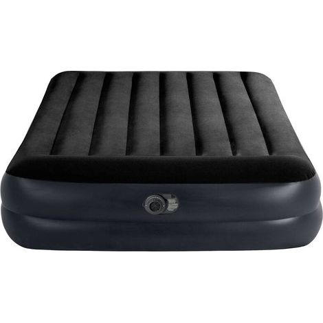 [GEBRAUCHT] B-Ware Intex Luftbett DuraBeam PillowRestRaised 203x152cm 42cm hoch schwarz 272kg (1/2)