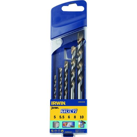 Irwin wiertło uniwersalne cordless multi komplet 5szt. 5, 5.5, 6, 8, 10 mm