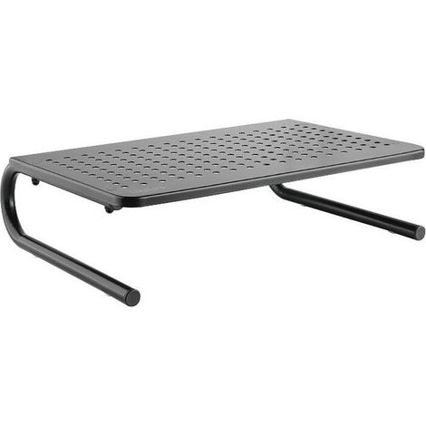 Soporte ergonómico de metal para monitor de portátil LogiLink de 37 cm y 20 kg. (1/4)