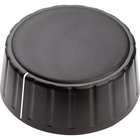 Mentor 4335.6001 4335.6001 Drehknopf mit Zeiger Schwarz (Ø x H) 48 mm x 19 mm 1 St.