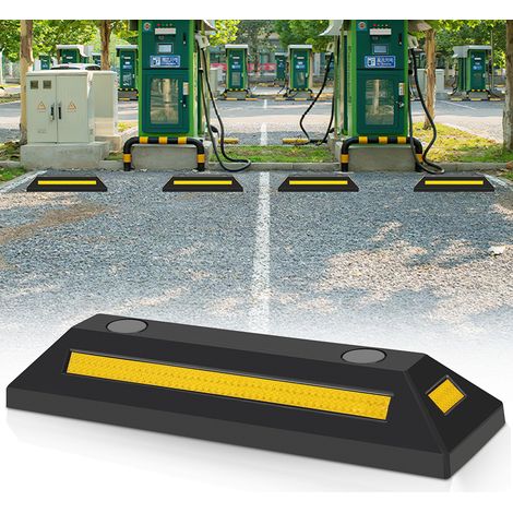 Wolketon Sosta per il parcheggio Sosta per le ruote Garage 54x15x10cm Posto auto