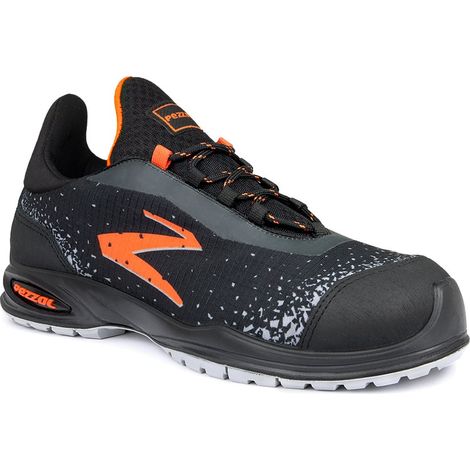 Scarpe antinfortunistiche Pezzol Radical Orange S3 SRC - 45 - Nero/Arancione (1/3)
