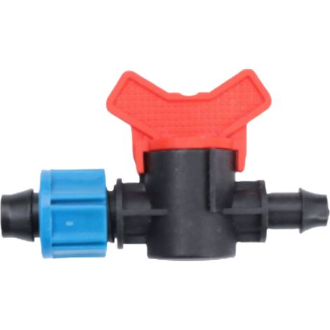 20pcs Raccord en T, Vanne de dérivation, Connecteur fileté, Système d'irrigation goutte à goutte, Jardinage (1/5)