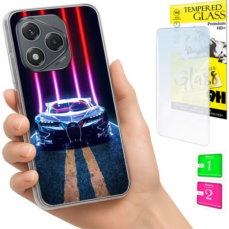 Funda para Honor 400 Lite con foto, cubierta trasera y cristal 9H. (1/5)