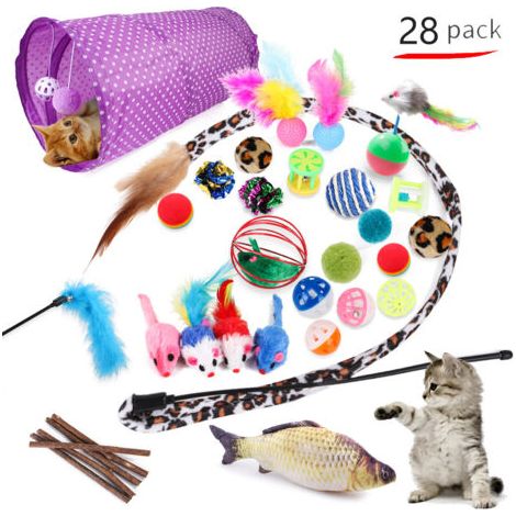 Coffret éducatif 28 en 1 pour chats, Cat Paradise . (1/5)