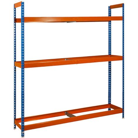Simonrack Scaffale metallico blu arancione