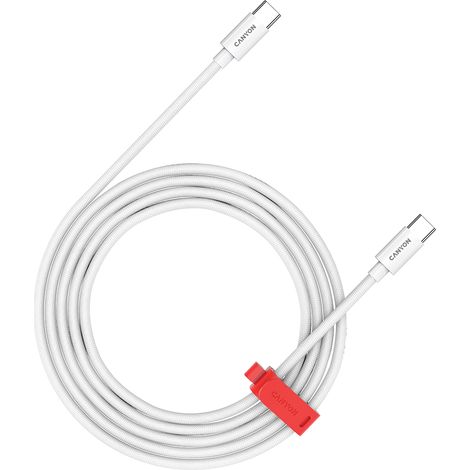 Cavo Canyon Cable CC60AB C-C 60W intrecciato 2m bianco