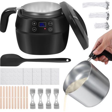 1000 ml électrique pour faire fondre la cire pot pour la Fabrication de Bougies (1/5)