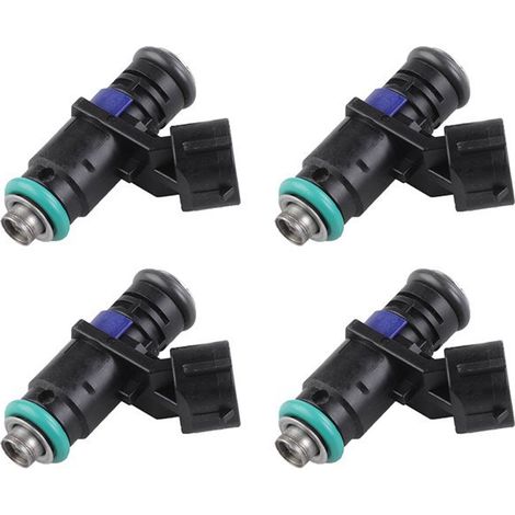 Vier 04E906031E Einspritzdüsen sind für die Volkswagen Jetta, Polo 6C und 6R Modelle der Baujahre 2013-2019 geeignet. (1/4)