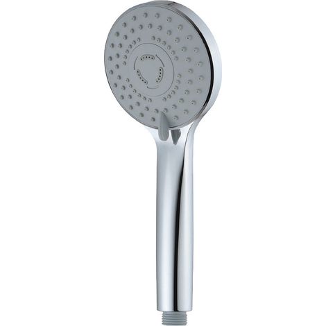 Poignée De Douche Anti-Calcaire. Moderne. 3 Fonctions. Couleur Chrome. Edm (1/3)