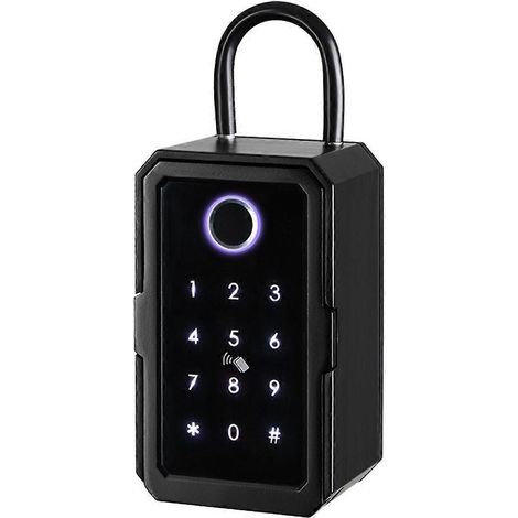Ttlock Smart Key Safe Wifi Fechadura Eletronica Wasserdichtes Wand-Fingerabdruck-Sicherheitstürschloss (1/5)