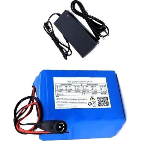 Batterie Lithium 12 V 10 Ah 3S5P 18650, Idéale for Les Pulvérisateurs, Les Chariots Et Les Voitures Électriques for Enfants (1/2)