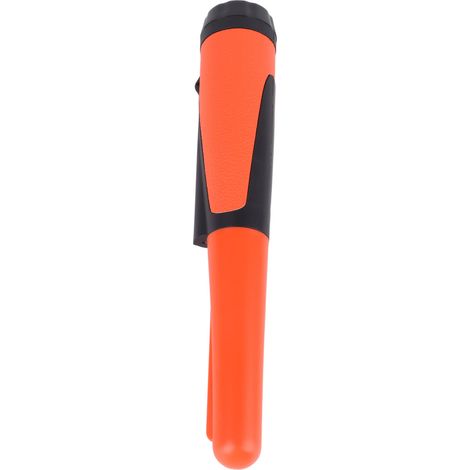 Détecteur de métaux orange avec écran LCD, sonde de localisation précise pour la recherche de trésors (1/5)