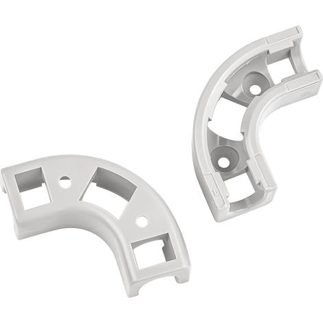 Lot 10 Clips de Tuyau Coudé 90° pour Tuyau PE 1/4" Empêche les Plis et L'écrasement du Tuyau Dans les Angles, pour L'hydroponie et L'irrigation Goutte à Goutte (1/5)