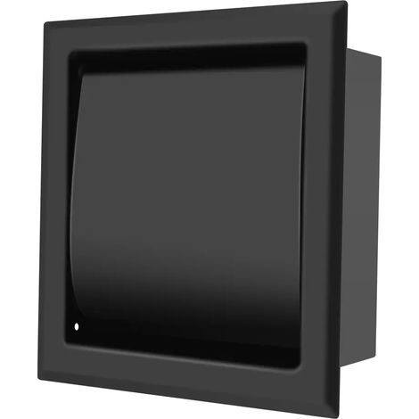 Portepapier toilette double en acier inoxydable (1/5)
