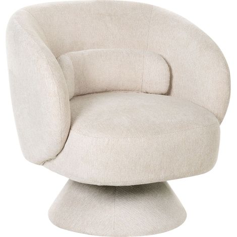 Drehsessel LIEKSA Hellbeige