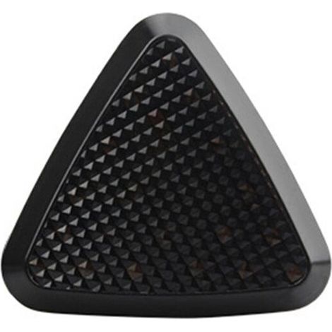 Luce freno posteriore triangolare a LED da 12 V, rossa lampeggiante, impermeabile, per moto, pickup, camion, auto