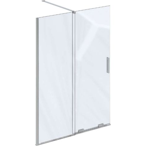 Ravak Roll - Duschwand Walk-In 110x195 cm, Chrom/Klarglas X9WVD0C00Z1 (1/5)