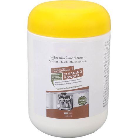 Détartrant pour machine à café, agent actif, durée de conservation de 36 mois, contenu net de 900 g, solution de nettoyage et de détartrage pour bouilloire. (1/5)