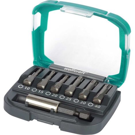 Jgo 6 Puntas Fix-Grip Torx + Adaptador Magnetico (1/4)