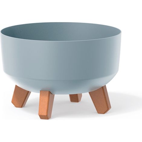 Vaso da fiori 3,8L Gracia 23,5x23,5x15,5 cm, Grigio Chiaro (1/5)