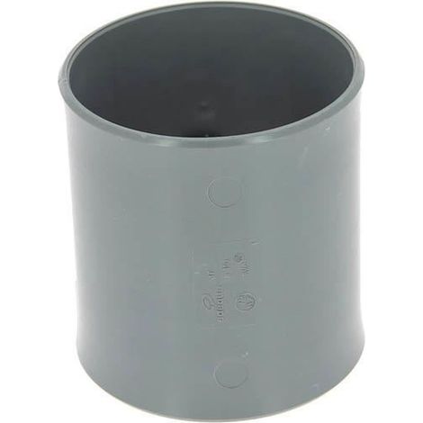 Manchon PVC à butée femelle-femelle ø100 mm - raccord pvc évacuation - jardiboutique