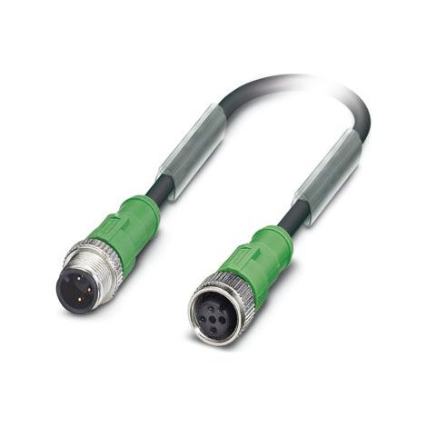 Cable para sensor/actuador SAC-3P-M12MS/1,5-PUR/M12FS (1/5)
