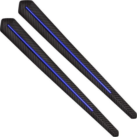 2pcs bandes de protection de pare-chocs de voiture, autocollant de voiture universel Protection de pare-chocs avant bord arrière bande anti-collision bande décorative de bord de lèvre anti (1/5)