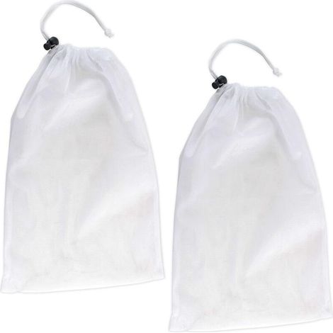 Lot de 3 sacs de rechange pour aspirateur Pool Jet - Sacs de collecte de feuilles et de débris universels - Entretien de la piscine (30 x 23 cm)