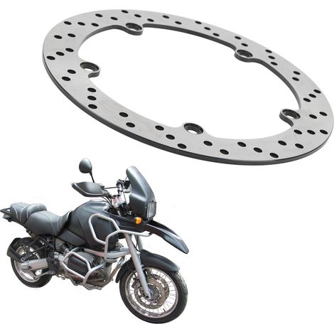 Die hintere Bremsscheibe dieses Motorrads wurde von 2001 bis 2006 bei der BMW R1150GS Adventure verwendet. (1/5)