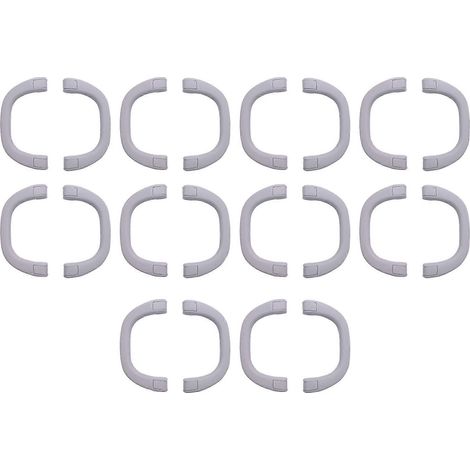 Lot de 20 poignées de toit pour montant A (gauche et droite) compatibles avec Mitsubishi Pajero Shogun Montero V31 V32 V33 V73 V77 (1991-2006) (1/5)
