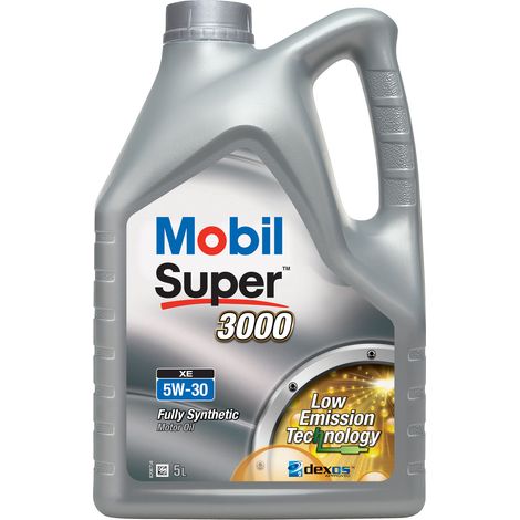 MOBIL Huile moteur Super 5W-30 ACEA C3 API SN API CF 3000 XE