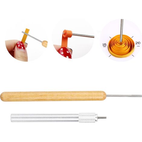 Outil de Quilling en Acier Inoxydable pour Artisanat Papier DIY et Projets Créatifs (1/5)
