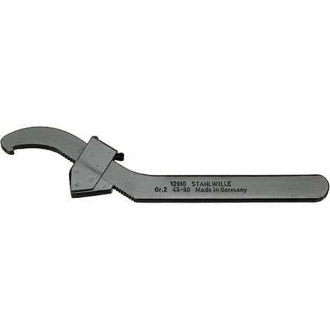 Stahlwille 44010002 12910 GR. 2 45-90 Clé à crochet Ouverture de clé (métrique) 90 mm (1/2)