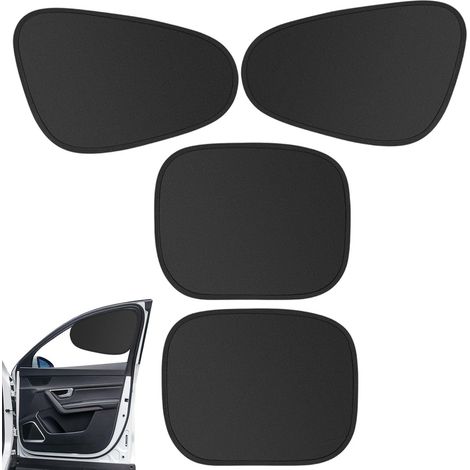 Pare-pour Vitre Latérale De Voiture,Protection UV 4 Pièces Adsorption Électrostatique Pare-latéral - pour Berlines, Camions, SUV, Garage, Voyages, Camping, Et Déplacements Quotidiens (1/5)