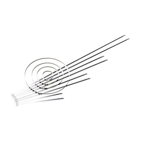 HellermannTyton MST Kabelbinder Edelstahl 700 mm silber